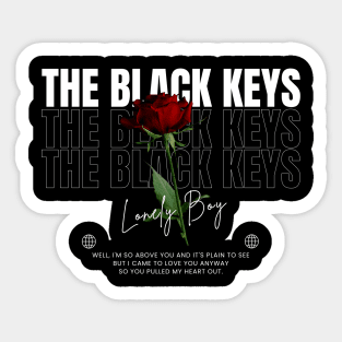 The Black Keys // Flower Sticker